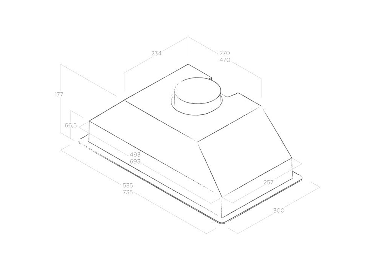 Máy Hút Mùi Âm Tủ ELICA ERA