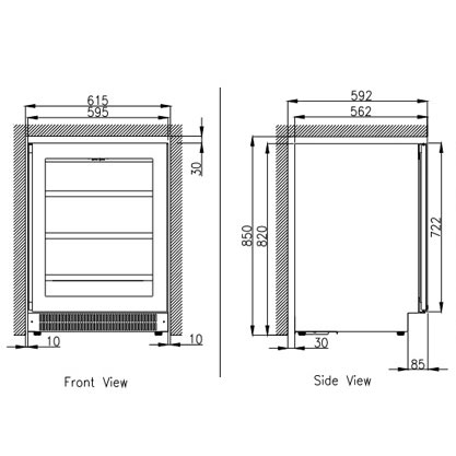 Tủ Rượu KUPPERSBUSCH FKWU1800.0S