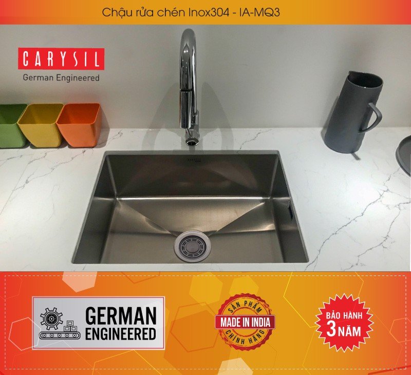 Chậu Rửa INOX IA-MQ3 Thương Hiệu CARYSIL