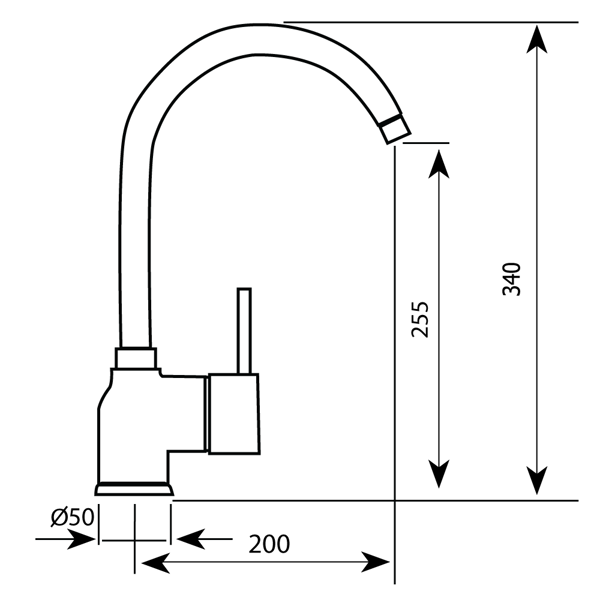 Vòi Rửa I-2521 Thương Hiệu CARYSIL