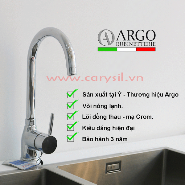 Vòi Rửa I-2521 Thương Hiệu CARYSIL