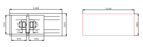 Chậu Rửa Đôi KARTESIO 2B 1D Thương Hiệu PYRAMIS