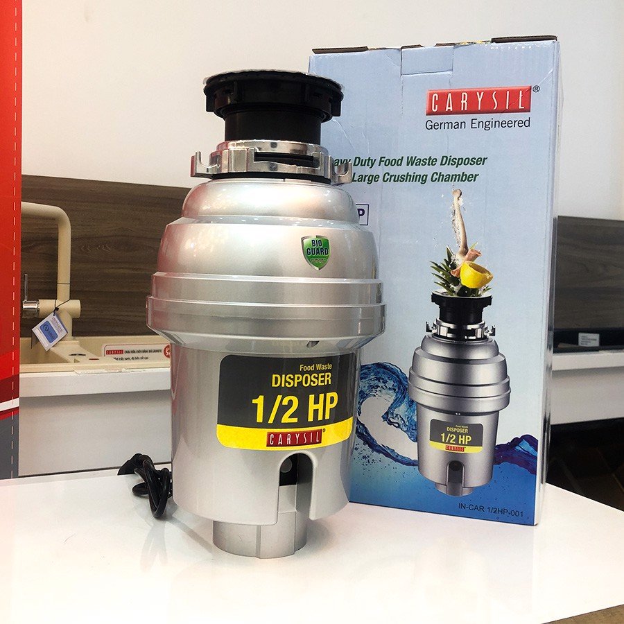 Máy Hủy Rác 1/2HP Thương Hiệu CARYSIL