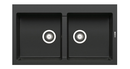 Chậu Rửa Đôi PYRAGRANITE ALAZIA 2B Thương Hiệu PYRAMIS