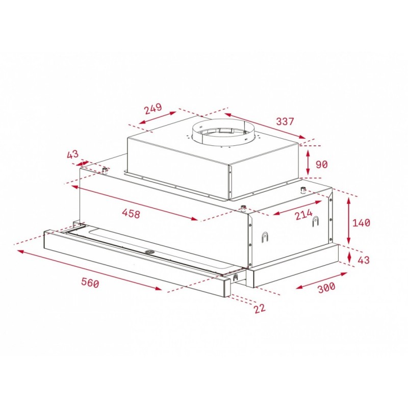 Máy Hút Mùi TEKA CNL 6815 PLUS