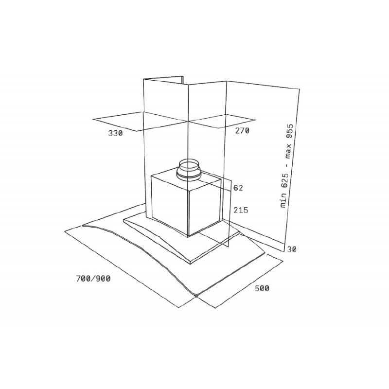 Máy Hút Mùi TEKA NC 980