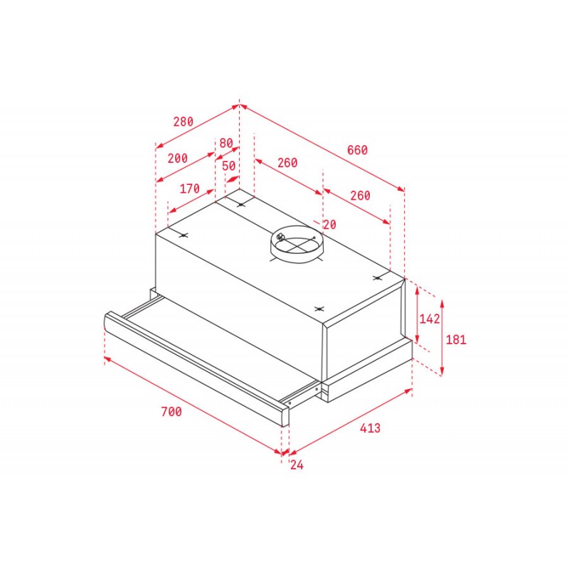 Máy Hút Mùi TEKA TL 7420