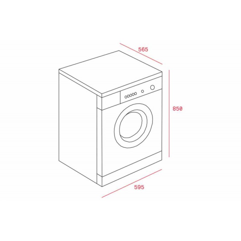 Máy Giặt Sấy TKD 1610 WD