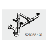 Chậu Rửa Đôi PYRAGRANITE ALAZIA 2B Thương Hiệu PYRAMIS