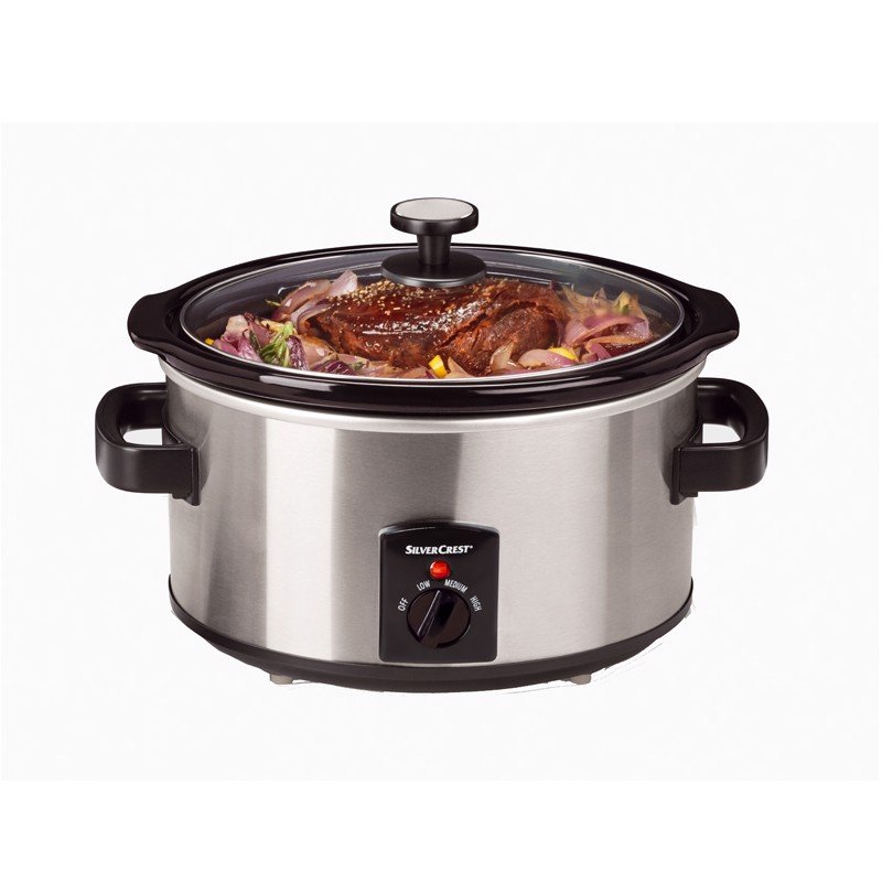 Nồi Nấu Chậm SLIVERCREST SSC200 C1 Nhập Khẩu Đức