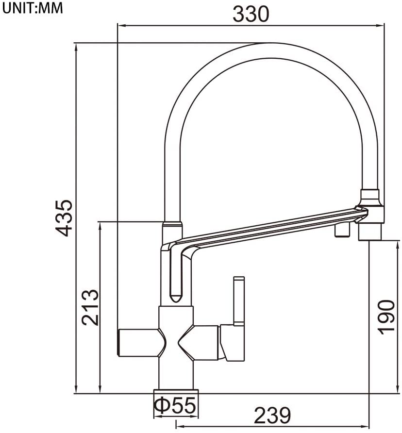 Vòi Chậu Rửa Nhà Bếp GRIFEMA DOVER G4010-2
