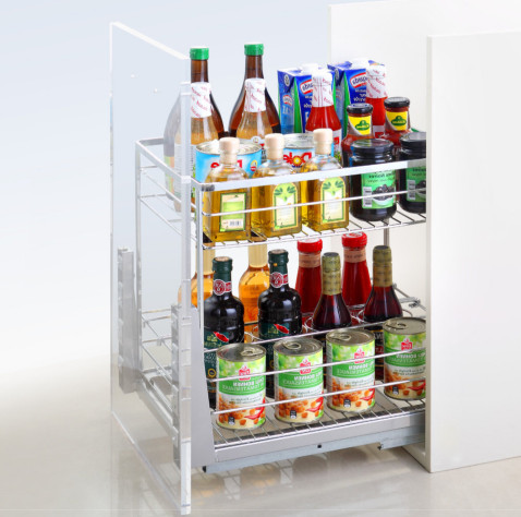 Giá Gia Vị Eurogold Inox Nan Dẹt - Ray Giảm Chấn