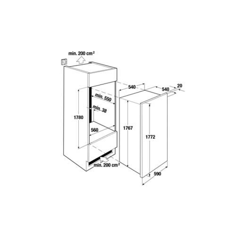 Tủ Đông ITE1780-0E