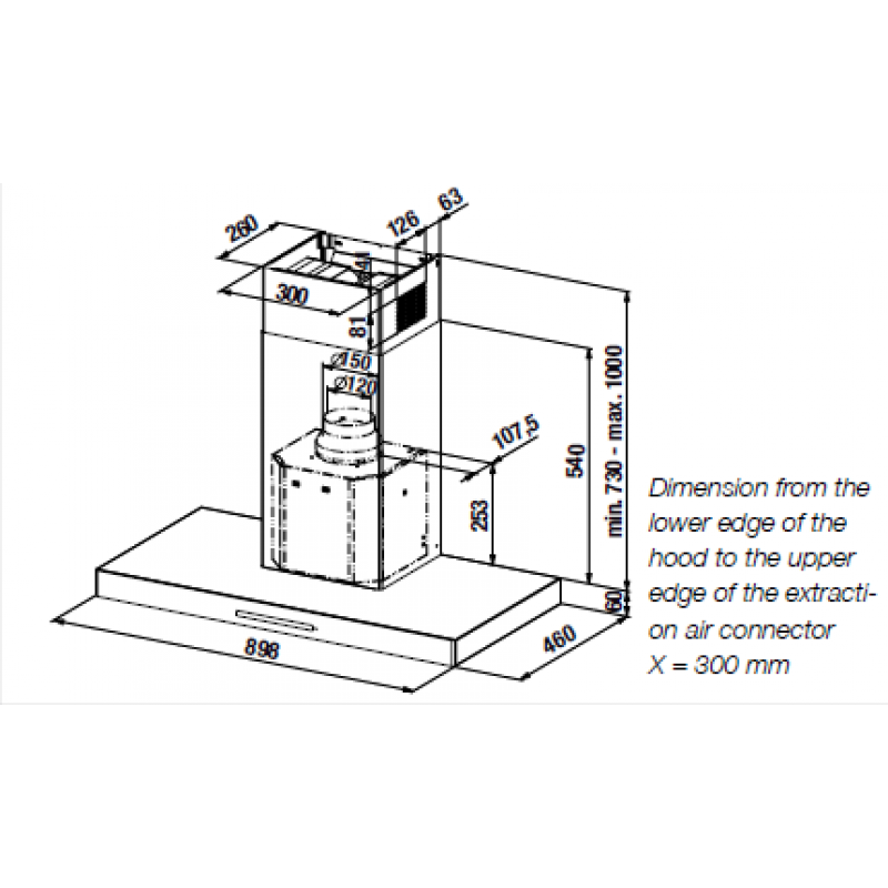 Máy Hút Mùi DW 9340.0E