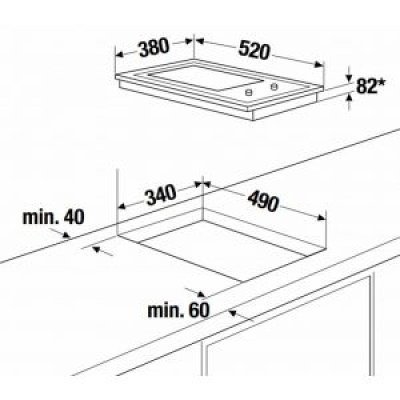 Bếp TEPPAN YAKI DOMINO VKET 3800.0