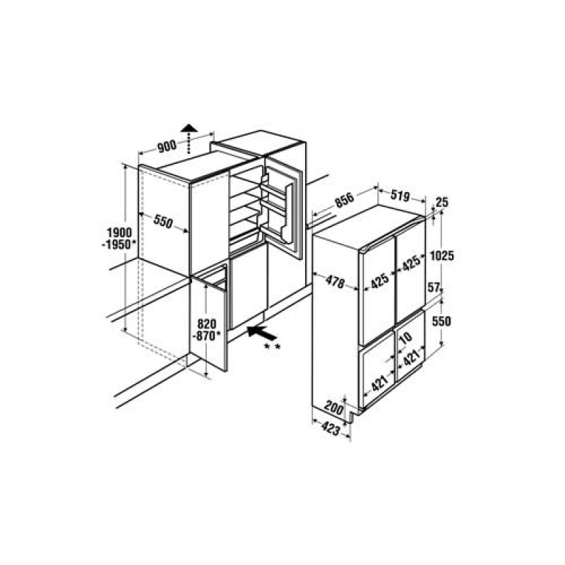 Tủ Lạnh FKG 9500.0I