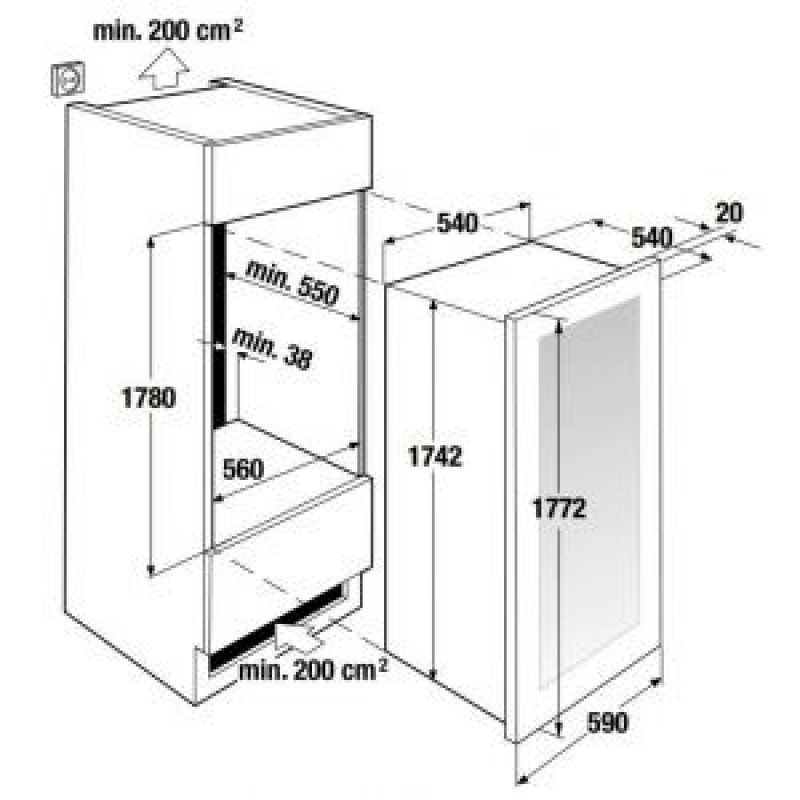 Tủ Rượu FKW8800.0E