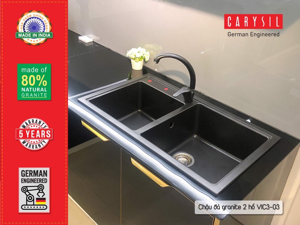 Chậu Rửa VIC3 Thương Hiệu CARYSIL