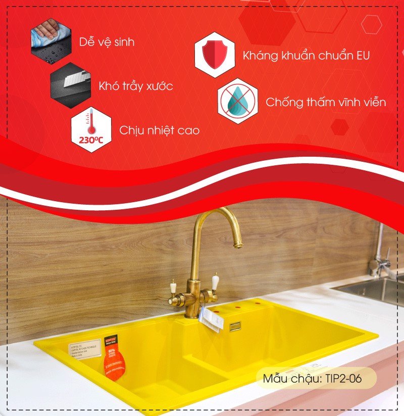 Chậu Rửa TIP2 Thương Hiệu CARYSIL