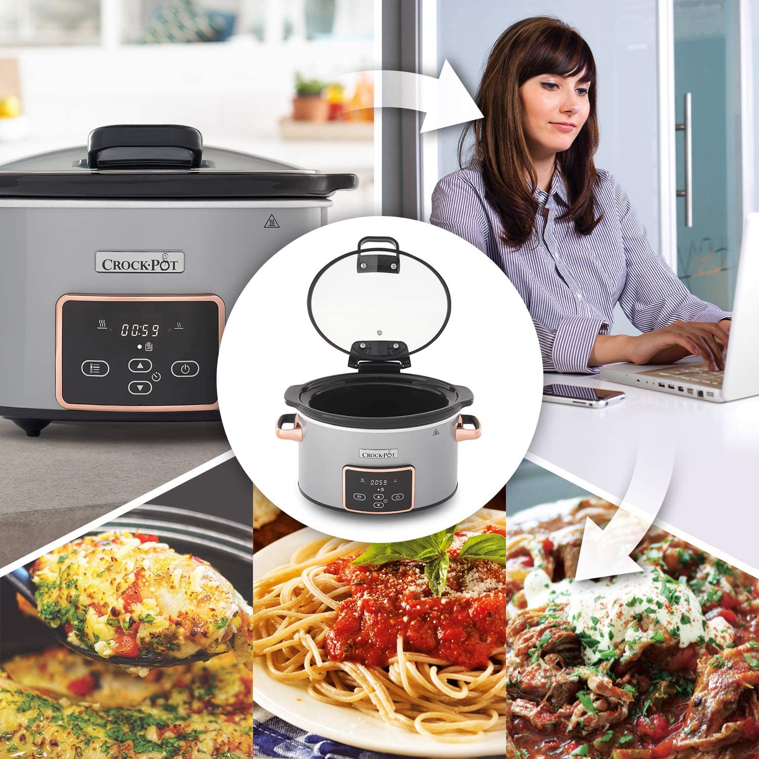 Nồi Nấu Chậm Kỹ Thuật Số CROCK-POT CSC059X 3.5L