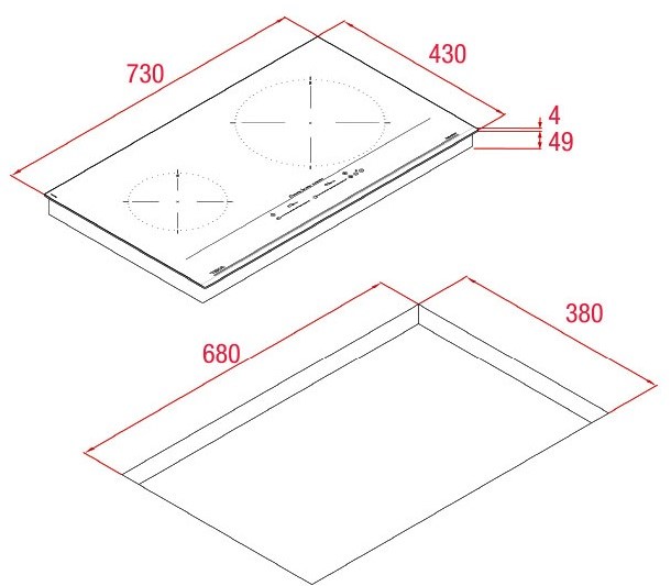 OUTLET - Bếp Từ TEKA IBC 7322 S