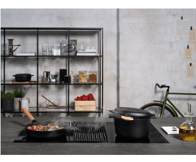 Bếp Từ Kết Hợp Hút Mùi Nikola TESLA LIBRA