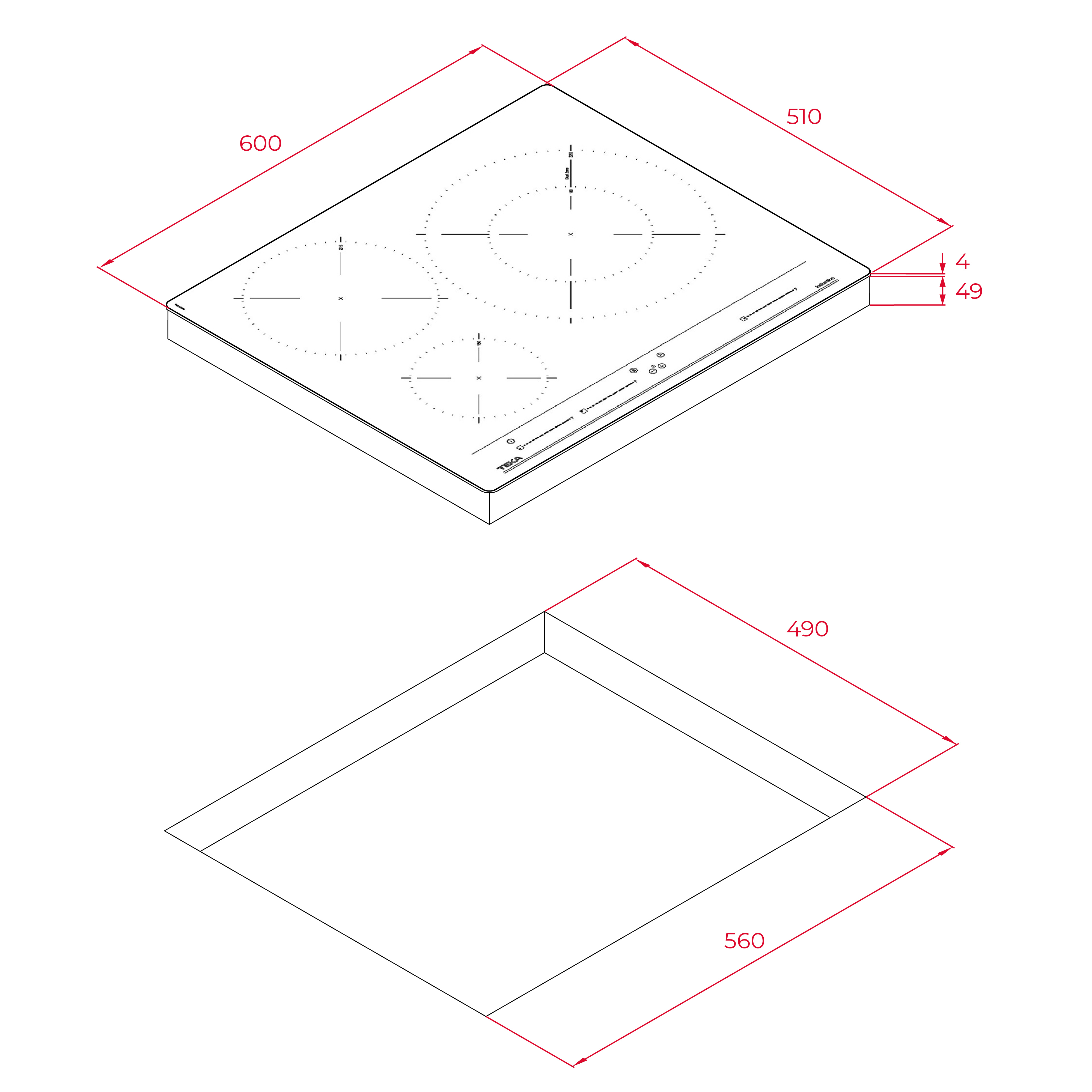 OUTLET - Bếp Từ TEKA IZC 63320 BK MSS