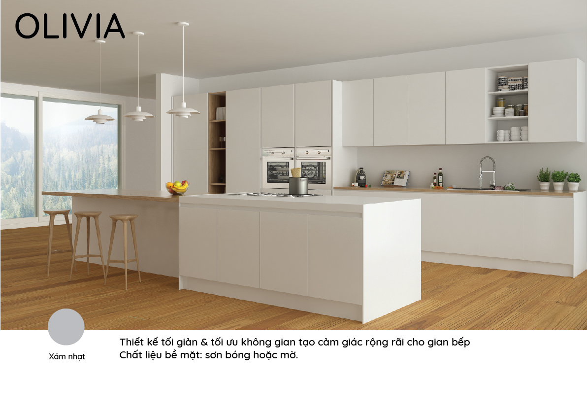 Tủ Kệ Bếp Olivia