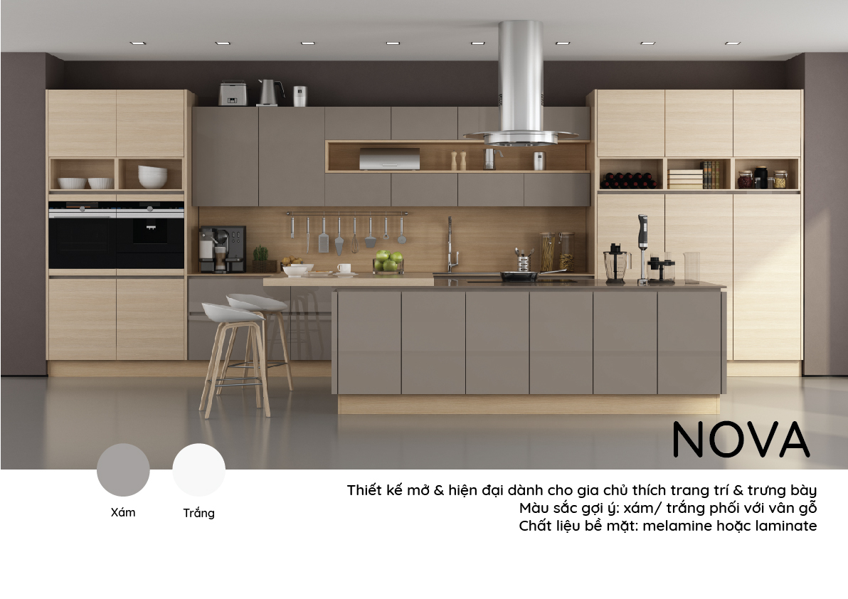 Tủ Kệ Bếp Nova