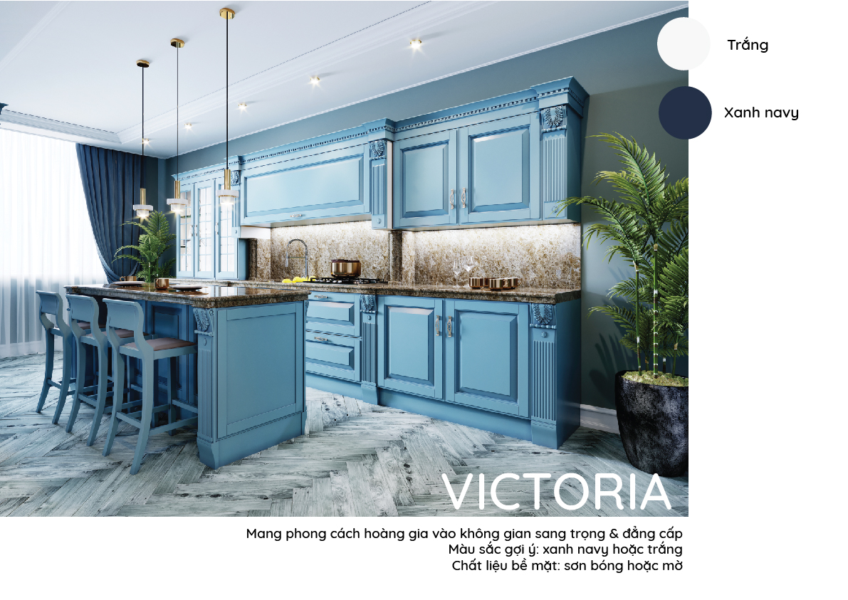 Tủ Kệ Bếp Victoria