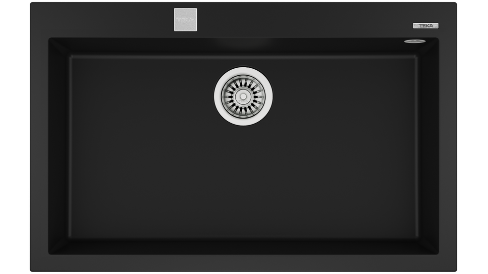 Chậu Đá Teka Forsquare 72.40 TG (Màu đen)