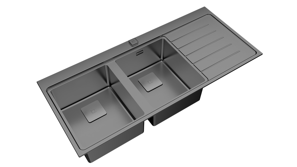 OUTLET - Chậu Rửa Teka Zenit RS15 2B 1D