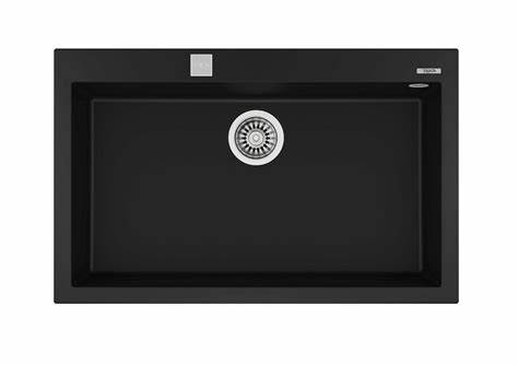 Chậu Đá Maestro Forsquare 72.40 TG Màu Đen