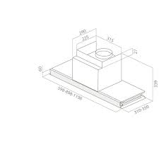 Máy Hút Mùi Âm Tủ ELICA FILO
