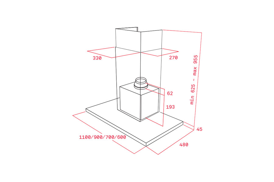 Máy Hút Mùi TEKA DLH 985 T