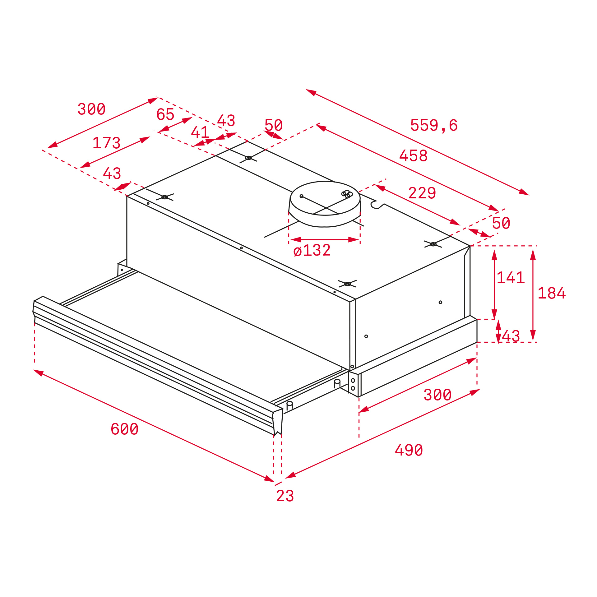 OUTLET - Máy Hút Mùi Teka CNL 6415 BK
