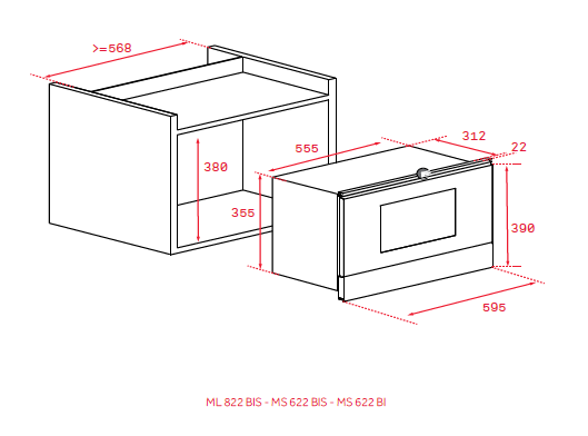 Lò Vi Sóng Teka ML 820 BIS