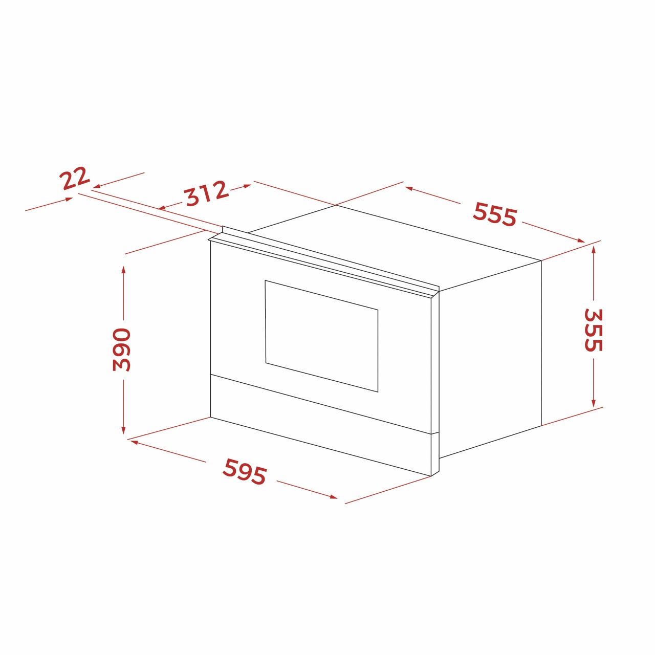 Lò Vi Sóng Teka MS 622 BI