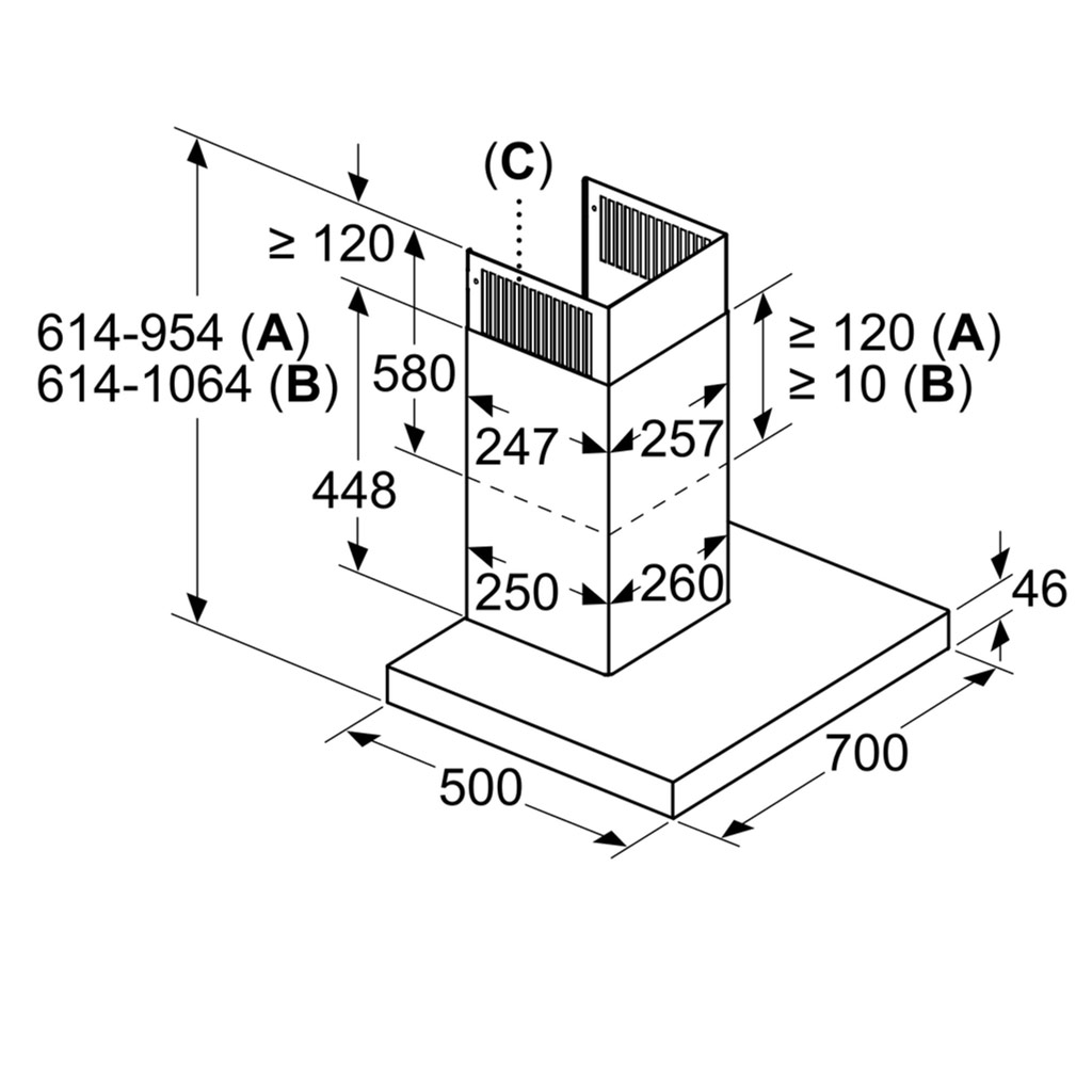 Máy Hút Mùi BOSCH DWB77CM50