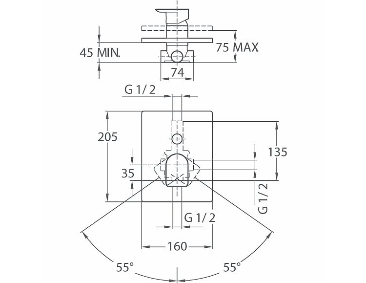 Sen Tắm Vòi TEKA FORMENTERA