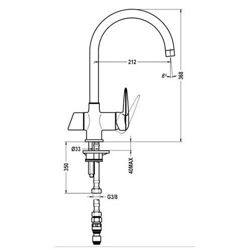 OUTLET - Vòi Rửa Teka OS 201