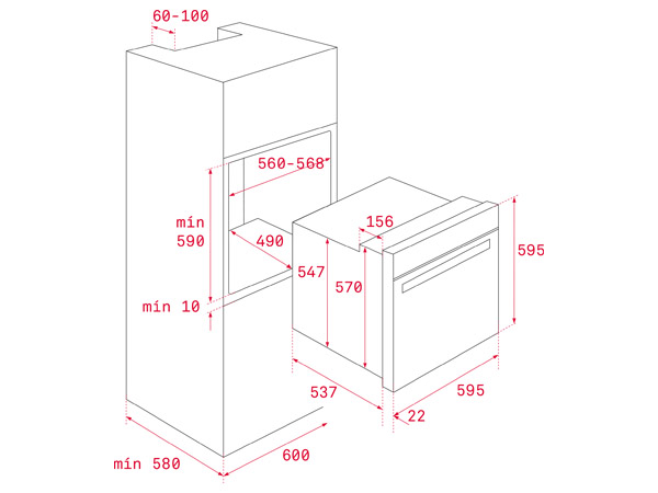 Lò Nướng TEKA HSB 610