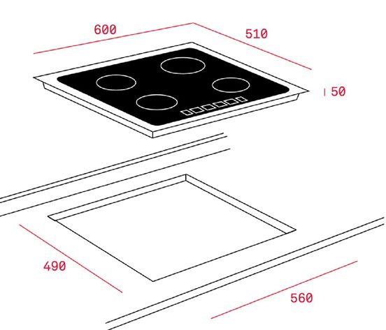 Bếp Từ TEKA IR IZC 63630 BK MST