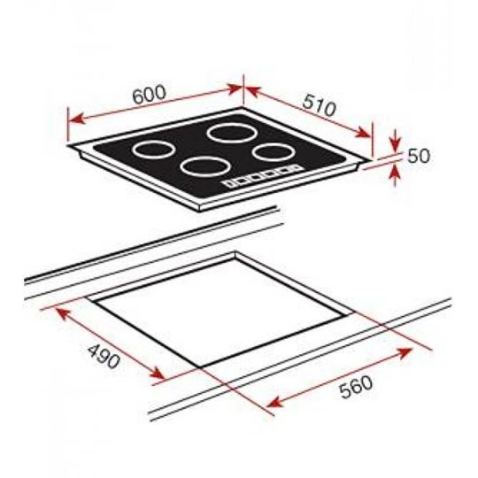 Bếp Điện TEKA TR 6320