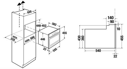 Lò Nướng Điện KUPPERSBUSCH EEBK 6260.O JX