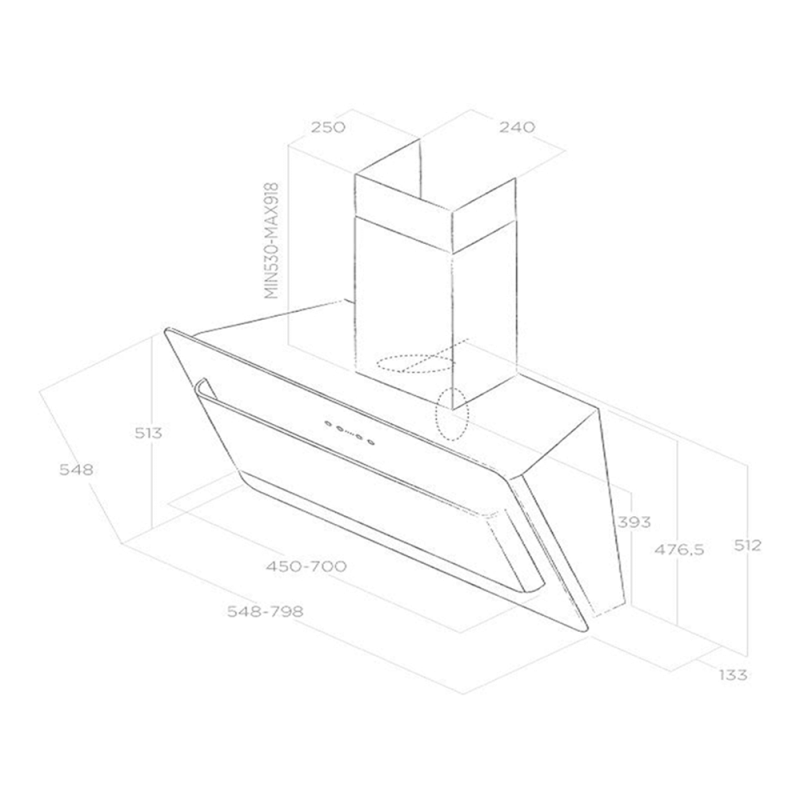 Máy Hút Mùi Elica BELT
