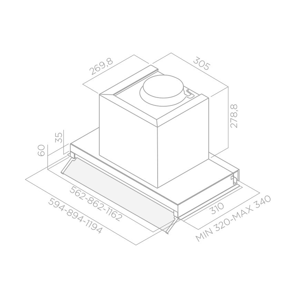 Máy Hút Mùi Elica Box In Plus