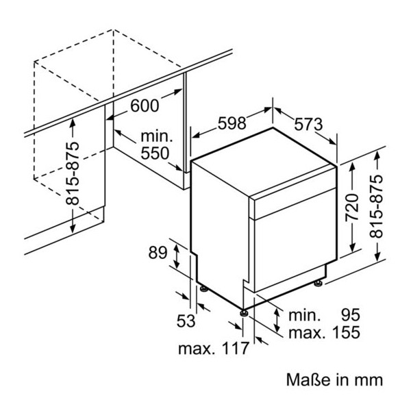 Máy Rửa Chén BOSCH SMS68UI02E
