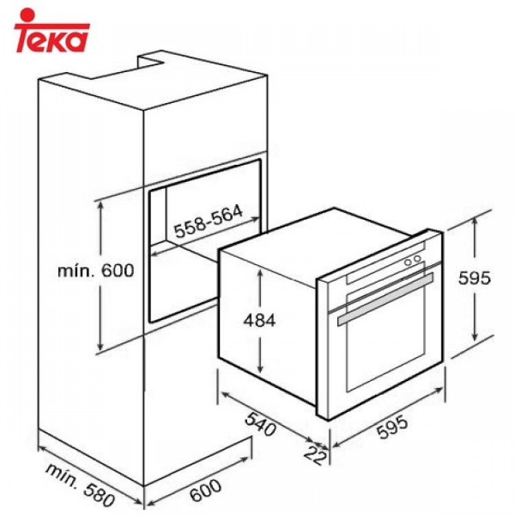Lò Nướng TEKA HL 850