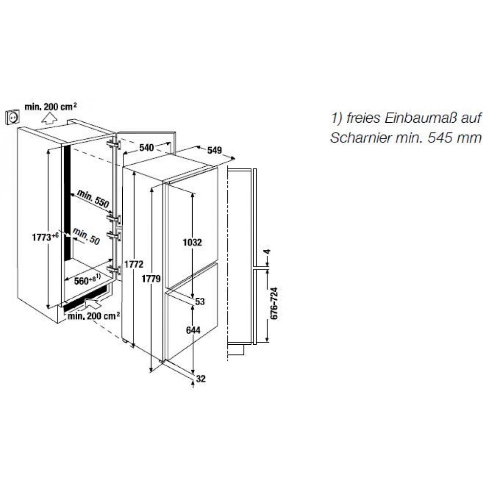 Tủ Lạnh KUPPERSBUSCH FKG8500.1I